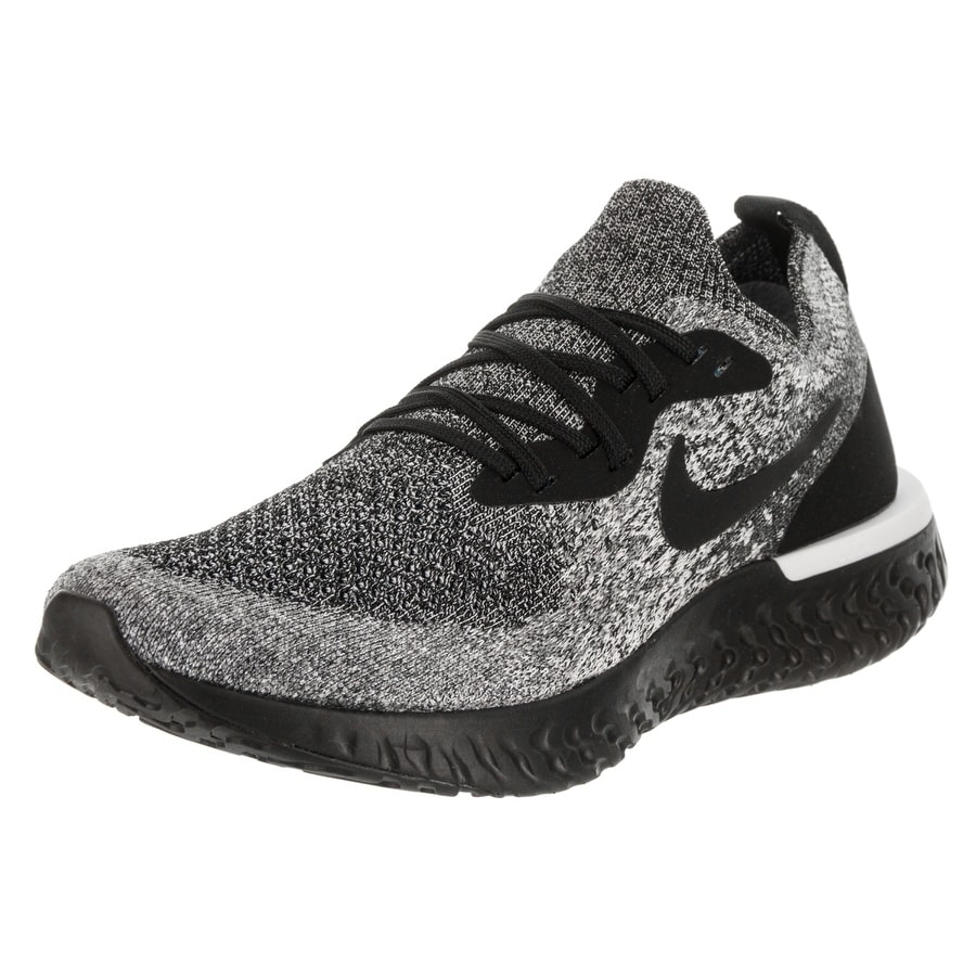 nike epic react flyknit womens black