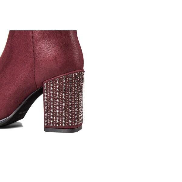 metallic slouch boots