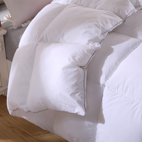 Twin Ducks Canadian Origin White Down Comforter-Bromont. Opens flyout.