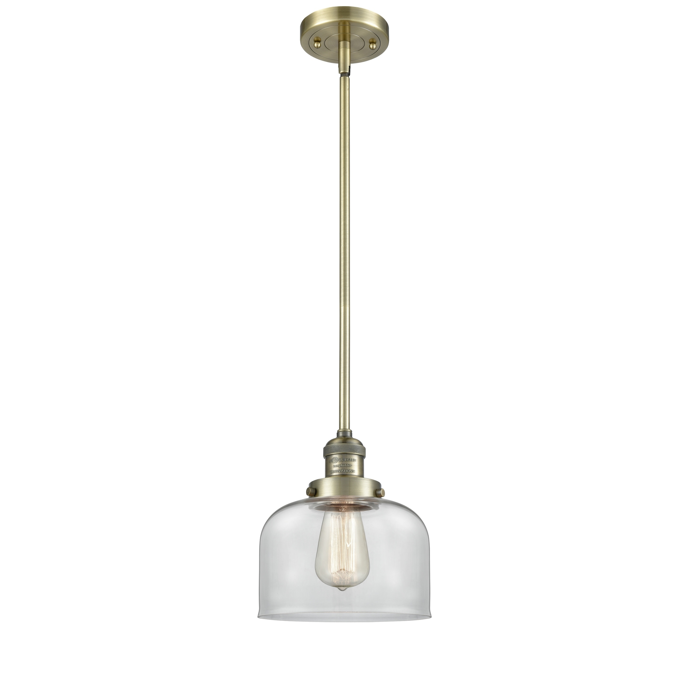 Innovations Lighting Large Bell 1 Light Adjule Mini Innovations Lighting Large Bell 1