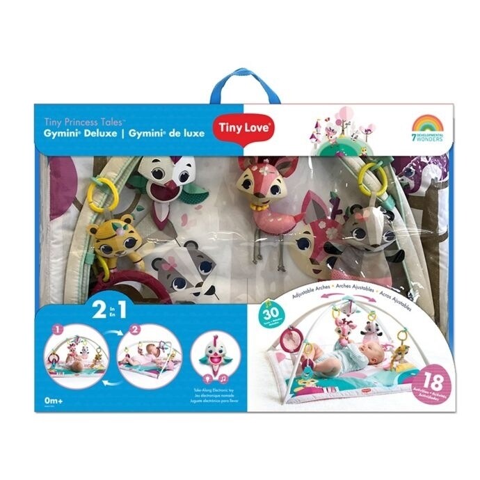 tiny love deluxe gymini tiny princess tales activity gym