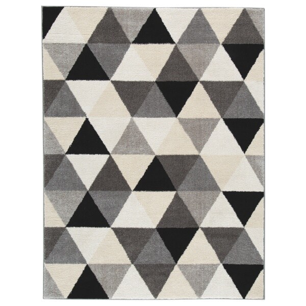 Jamaun Medium Black/Cream Rug - N/A