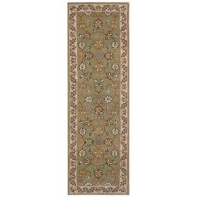 Handmade One-of-a-Kind Wool Runner (India) - 2'7 x 8'