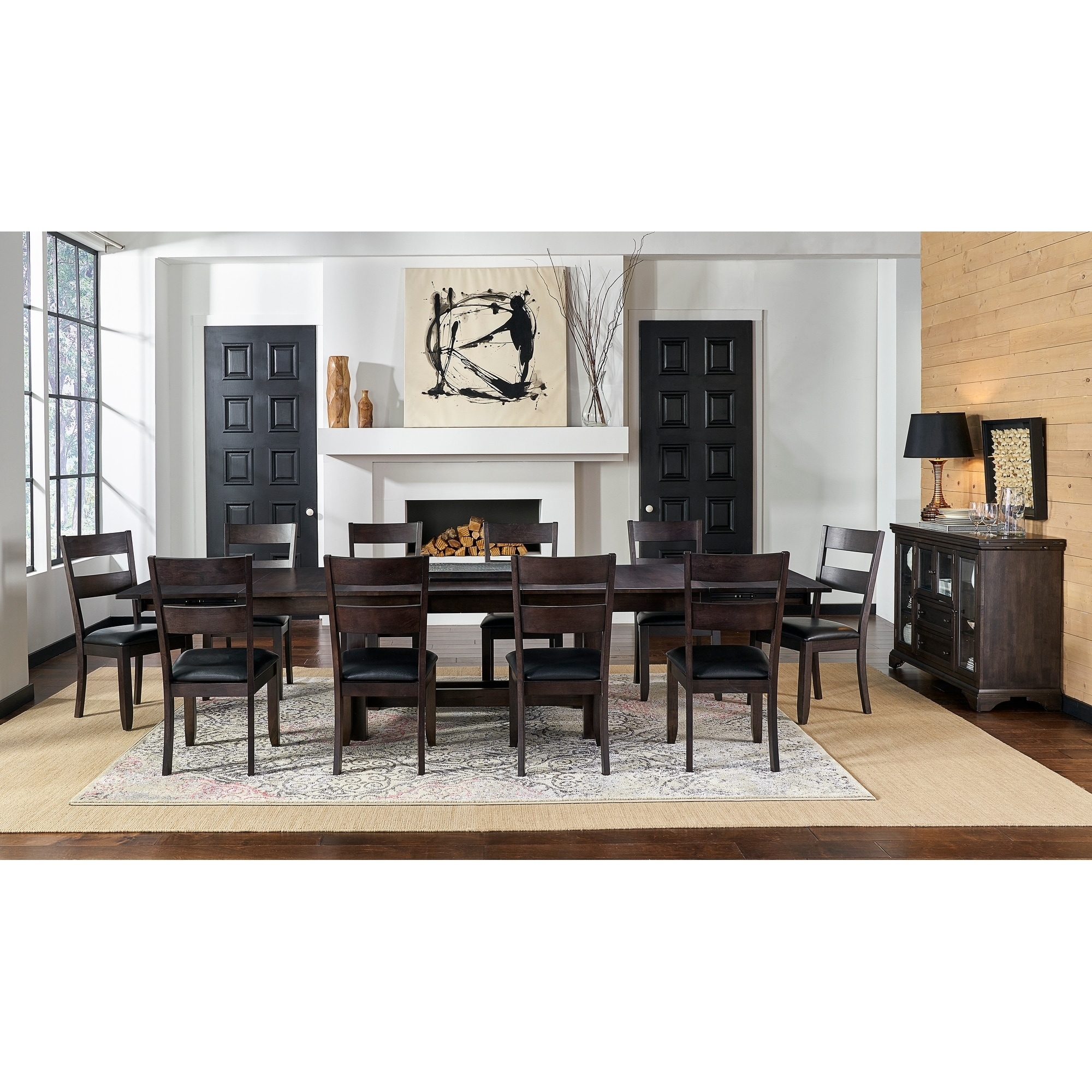 Simply Solid North Mills Solid Wood 14-piece Dining Collection