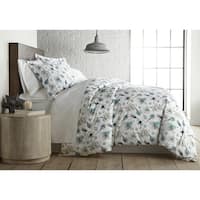 Duvet Cover - Reversible lunar grey and optic white - Laduvet Nordique, Couette de lit, Housse