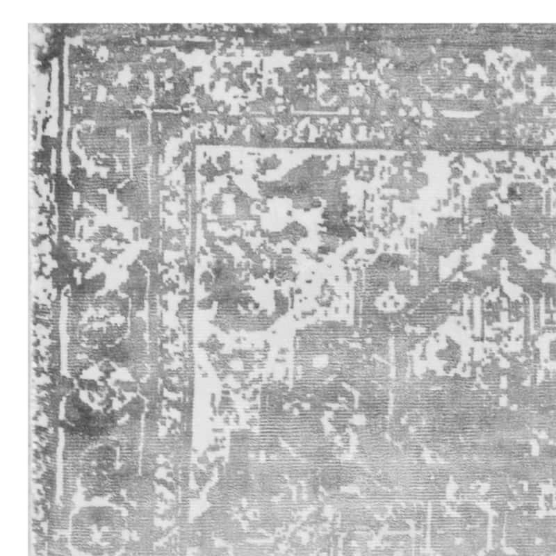 HERAT ORIENTAL Handmade Distressed Silk Rug - 3' x 5'