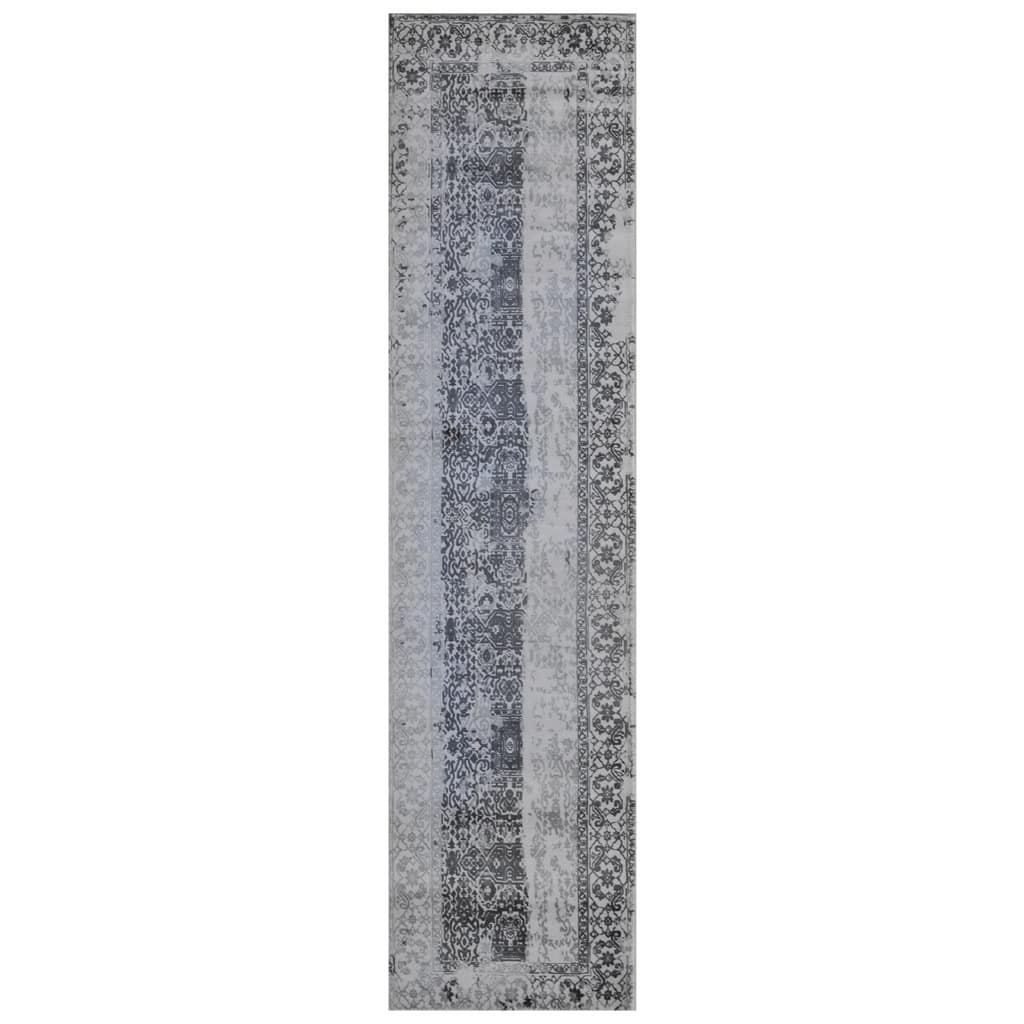 Handmade Distressed Silk Rug (India) - 2'6 x 10'