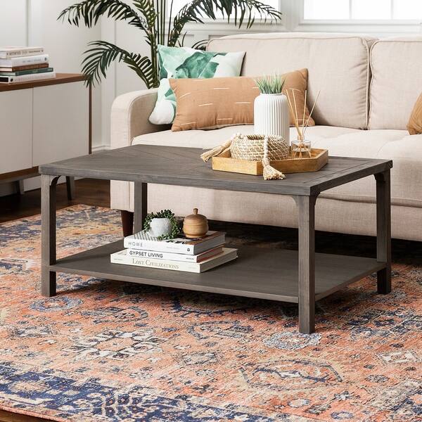 Shop The Gray Barn Kujawa Chevron Coffee Table 42 X 24 X 18h