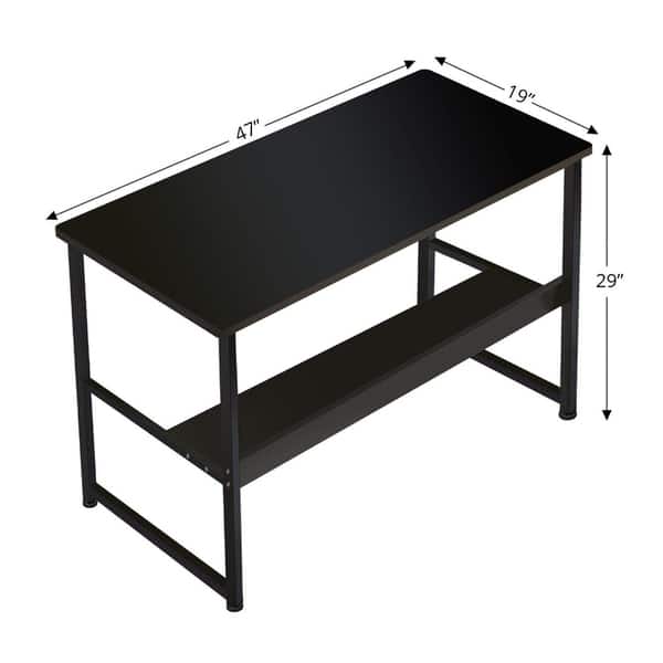 Shop Jerry Maggie Wood Steel Table Simple Plain Lap Desk