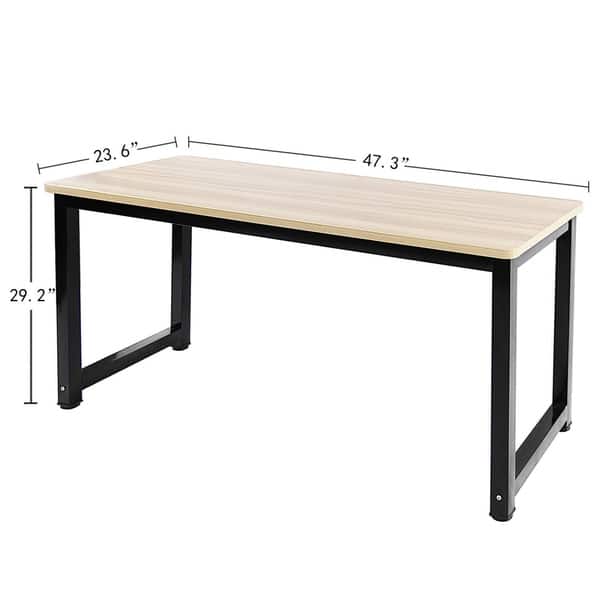 Shop Jerry Maggie Professional Office Desk Wood Steel Table
