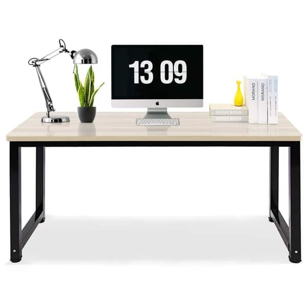 Shop Jerry Maggie Professional Office Desk Wood Steel Table