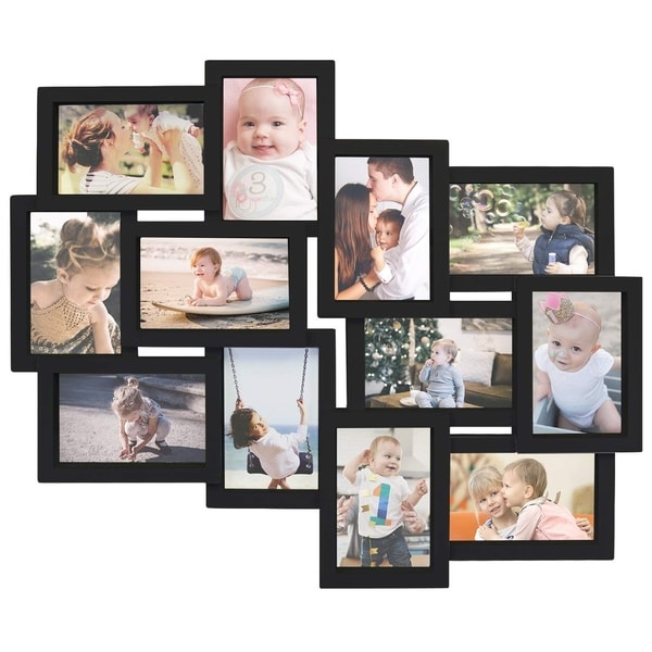 Jerry & Maggie - Photo Frame 19x22 Black Picture Frame Selfie Gallery Collage Wall Hanging for 6x4 Photo