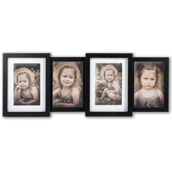 Jerry & Maggie - Photo Frame 22x8 Bar Shape Black PVC Picture Frame