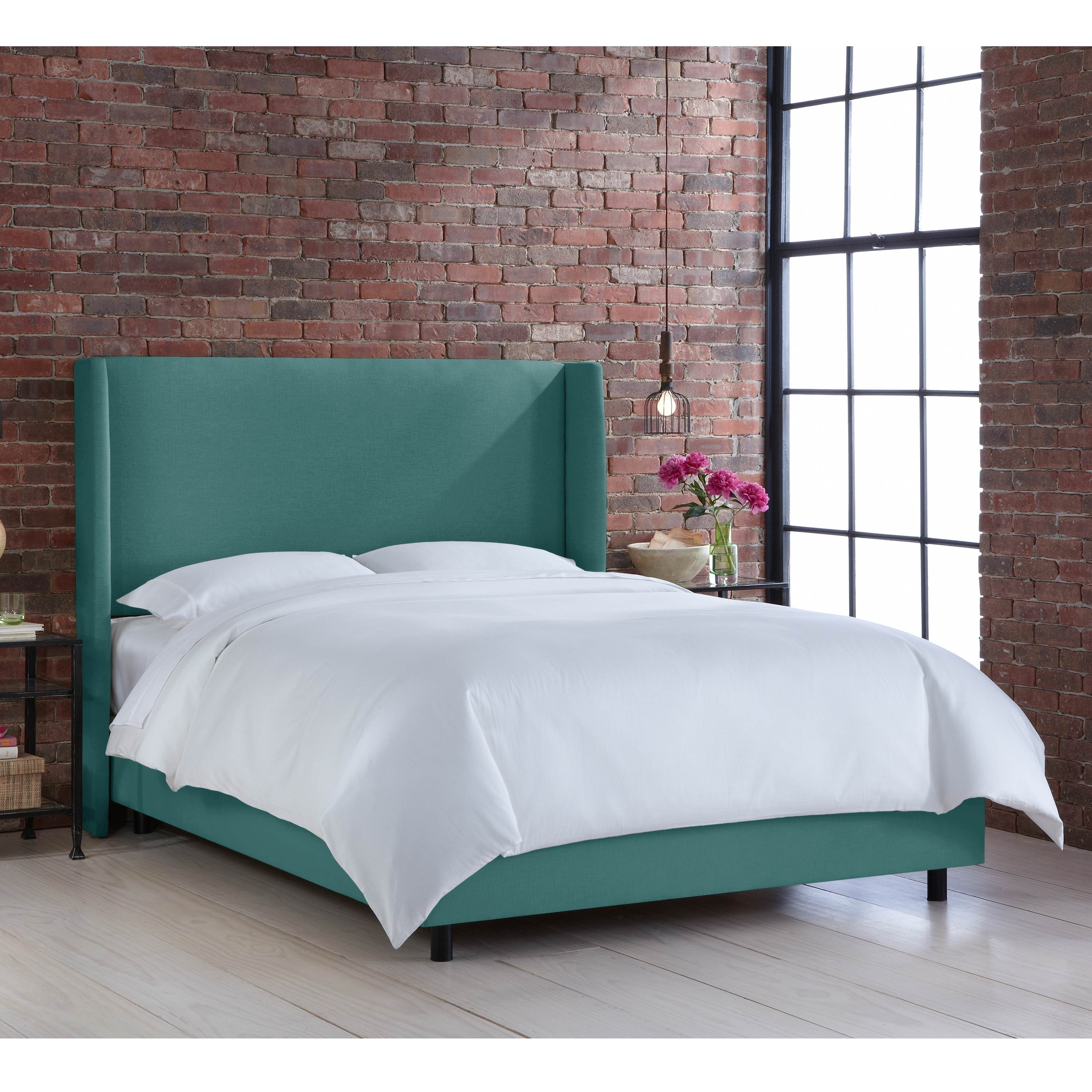 Skyline best sale wingback bed