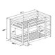Taylor & Olive Browning Twin Size Low Bunk Bed - Thumbnail 11