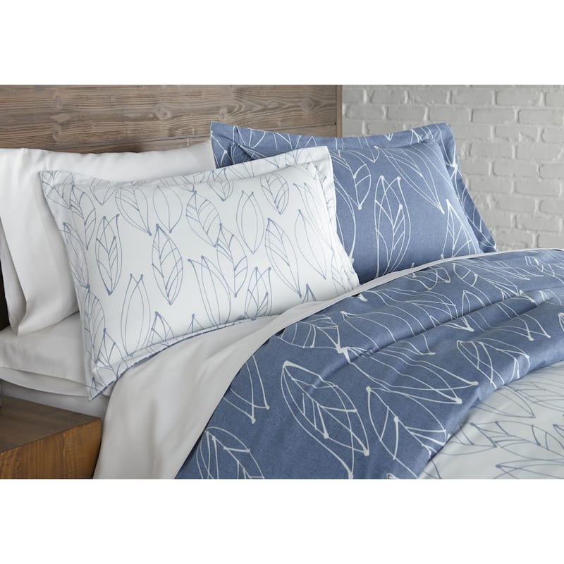 Vilano Choice Premium Modern Foliage Duvet Cover and Sham Set