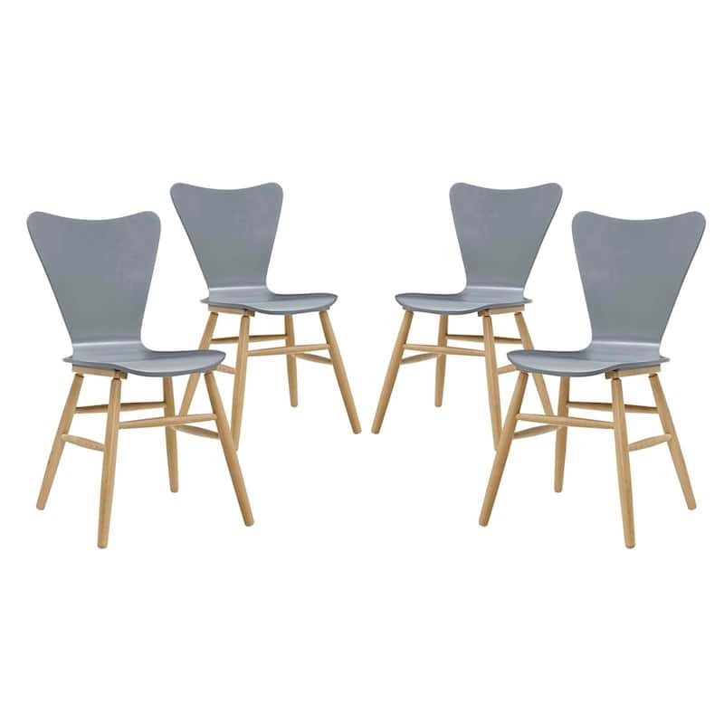 Cascade Dining Chair Set of 4 - Grey