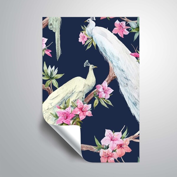 ArtWall 'Paradise Birds II' Removable Wall Art Mural. Opens flyout.