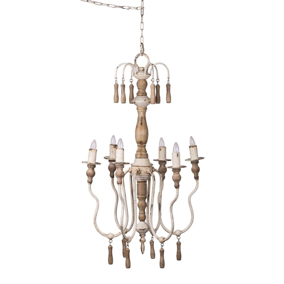 Southern Living French Country Natural Two Tier Chandelier - Chandeliers For Bedrooms by Overstock.com