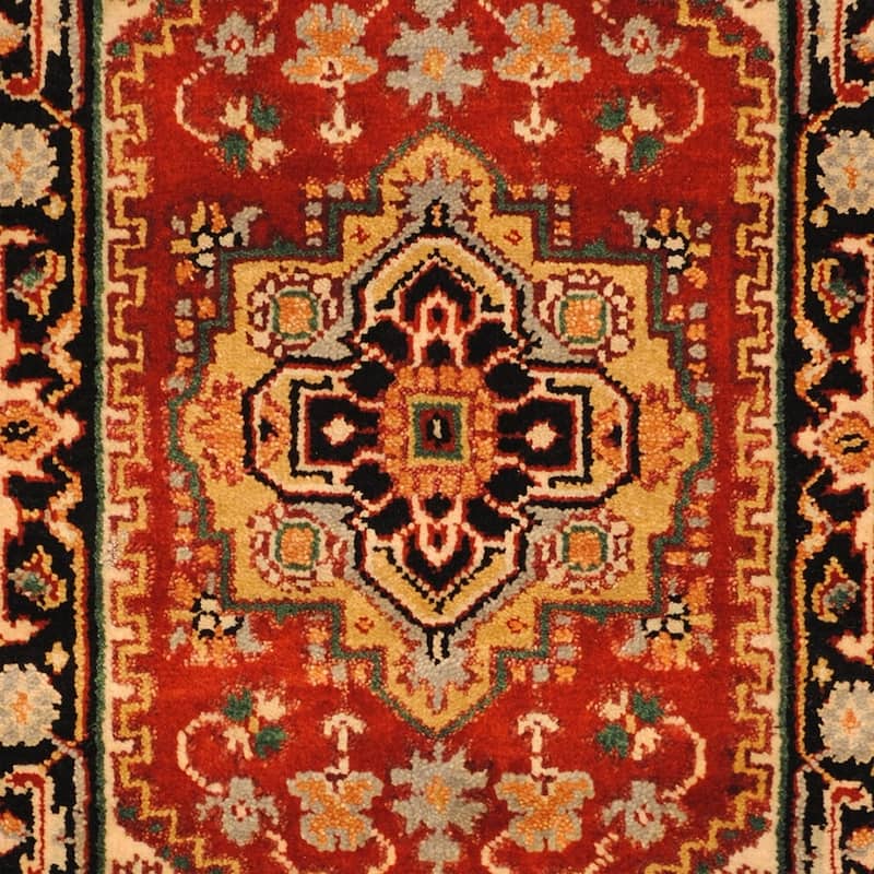 Handmade Serapi Wool Rug (India) - 2'4 x 4'