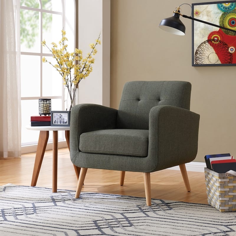 Carson Carrington Klaipeda Mid-century Modern Arm Chair