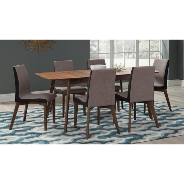 Crest Butterfly Leaf Extension Table 7-piece Dining Set