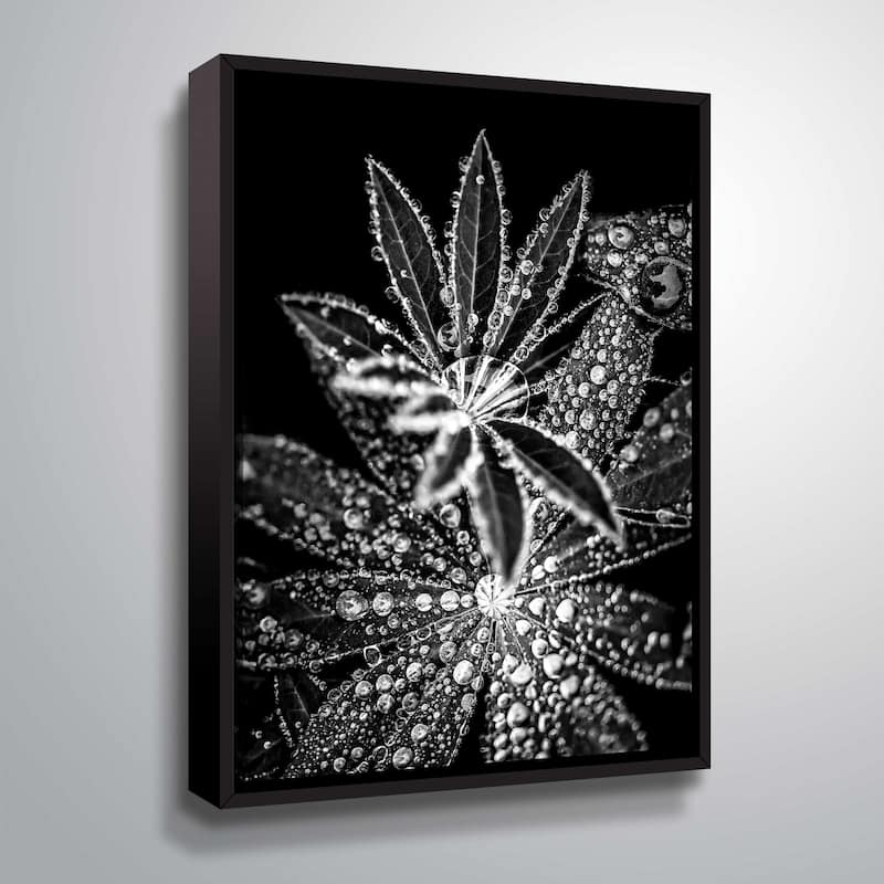 ArtWall 'Crystal I' Gallery Wrapped Floater-framed Canvas