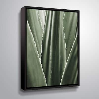 ArtWall 'Leaf I' Gallery Wrapped Floater-framed Canvas