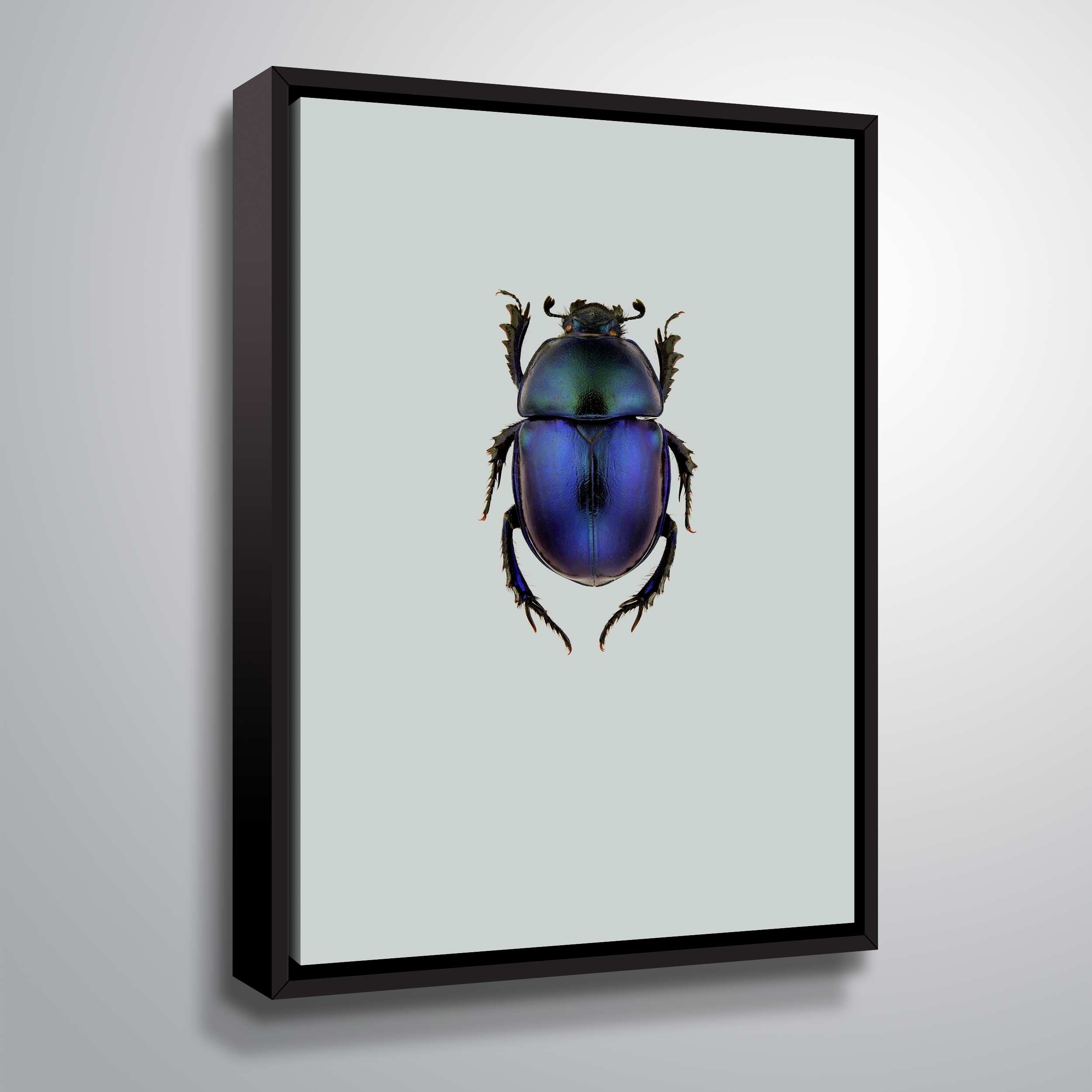 ArtWall 'Dragonfly' Gallery Wrapped Floater-framed Canvas - Bed