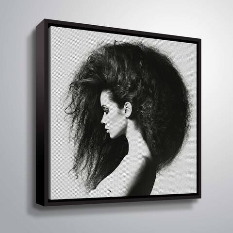 ArtWall 'Poof' Gallery Wrapped Floater-framed Canvas