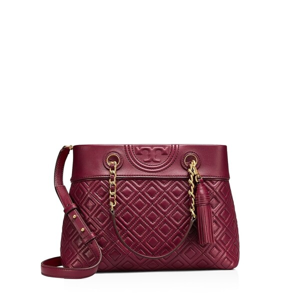 tory burch fleming maroon