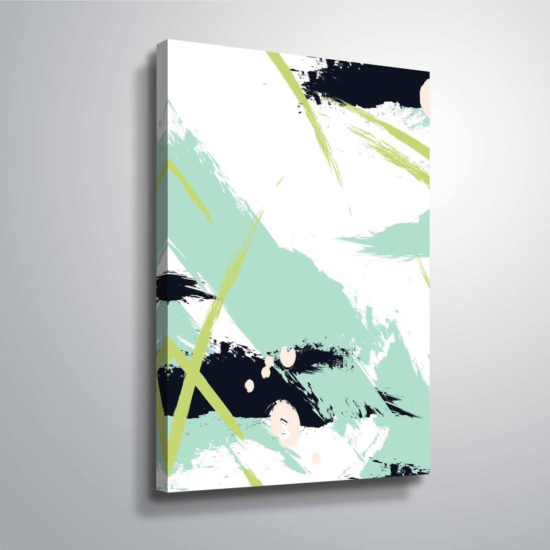 ArtWall 'Turquoise' Gallery Wrapped Canvas