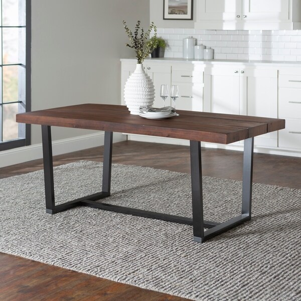 Carbon Loft Barnett Solid Wood Dining Table