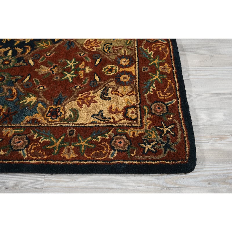 Nourison India House Hand-tufted Oriental Wool Area Rug