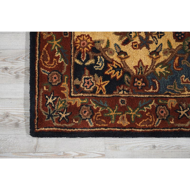 Nourison India House Hand-tufted Oriental Wool Area Rug