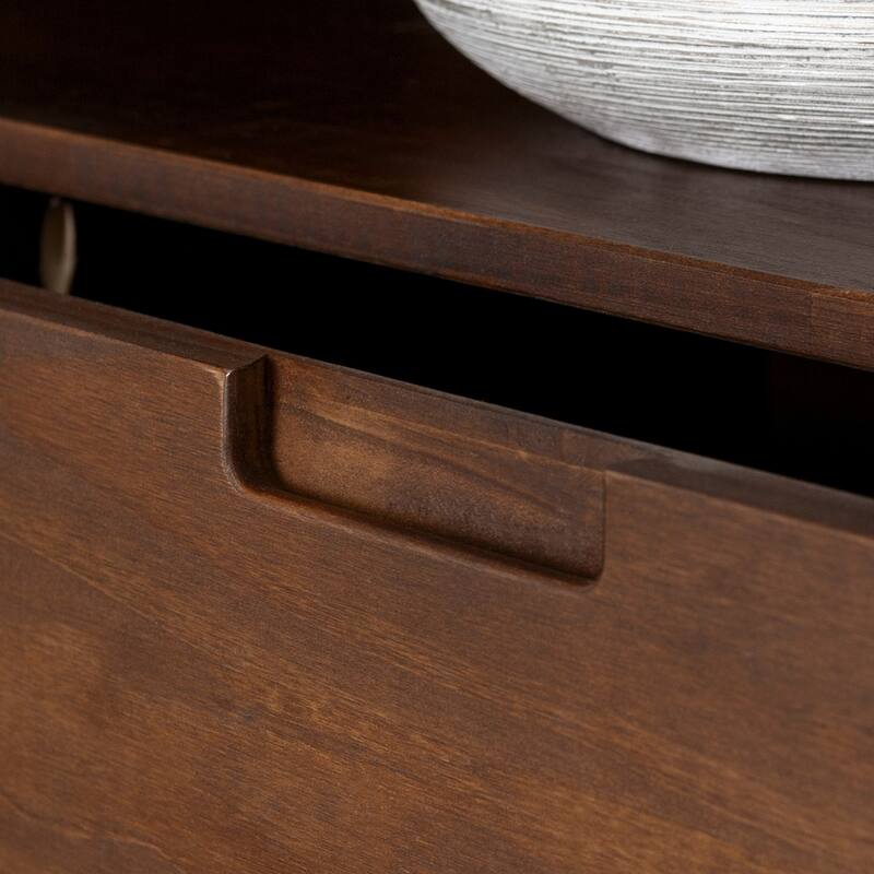 Middlebrook Alby 58-inch Mid-Century Solid Wood TV Stand