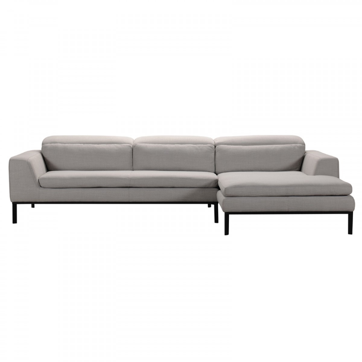 Divani Casa Clayton Modern Fabric Sectional Sofa On Clayton Modern Fabric Sectional Sofa