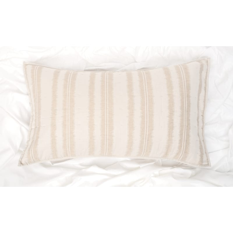 Nirav Hand Stitched Cream/ Tan Cotton Quilt (Shams Not Included)