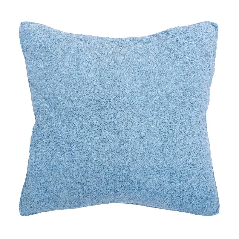 Neysa Hand Stitched Blue Cotton Quilt (Shams Not Included)