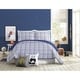 preview thumbnail 1 of 3, Urban Playground Marquis Navy Quilt Set