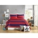 preview thumbnail 1 of 3, Urban Playground Lavelle Red Quilt Set