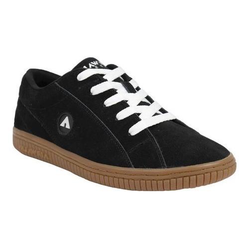 airwalk one black & gum skate shoes