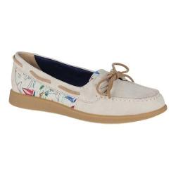Shop Women S Sperry Top Sider Oasis Loft Boat Shoe Linen Map