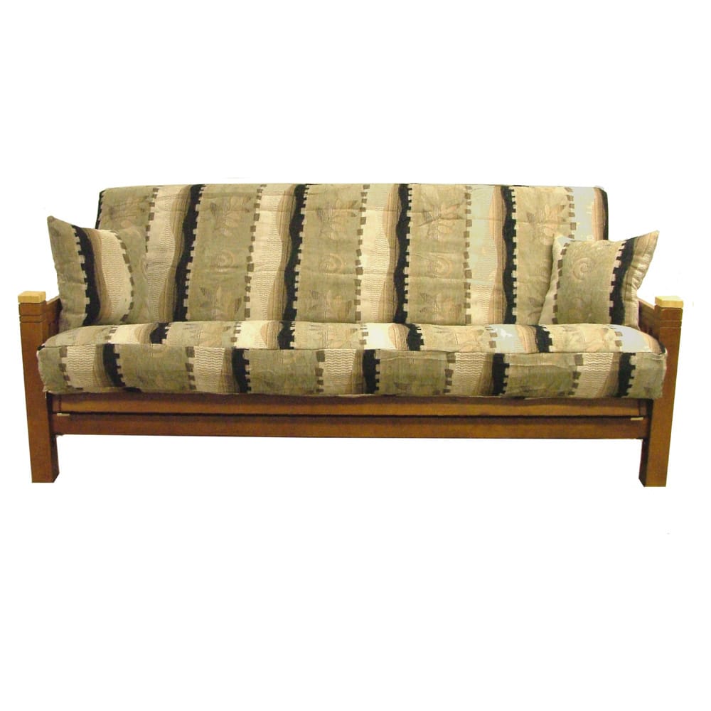 Blazing Needles 3-Piece Full Size Chenille Futon Cover Set