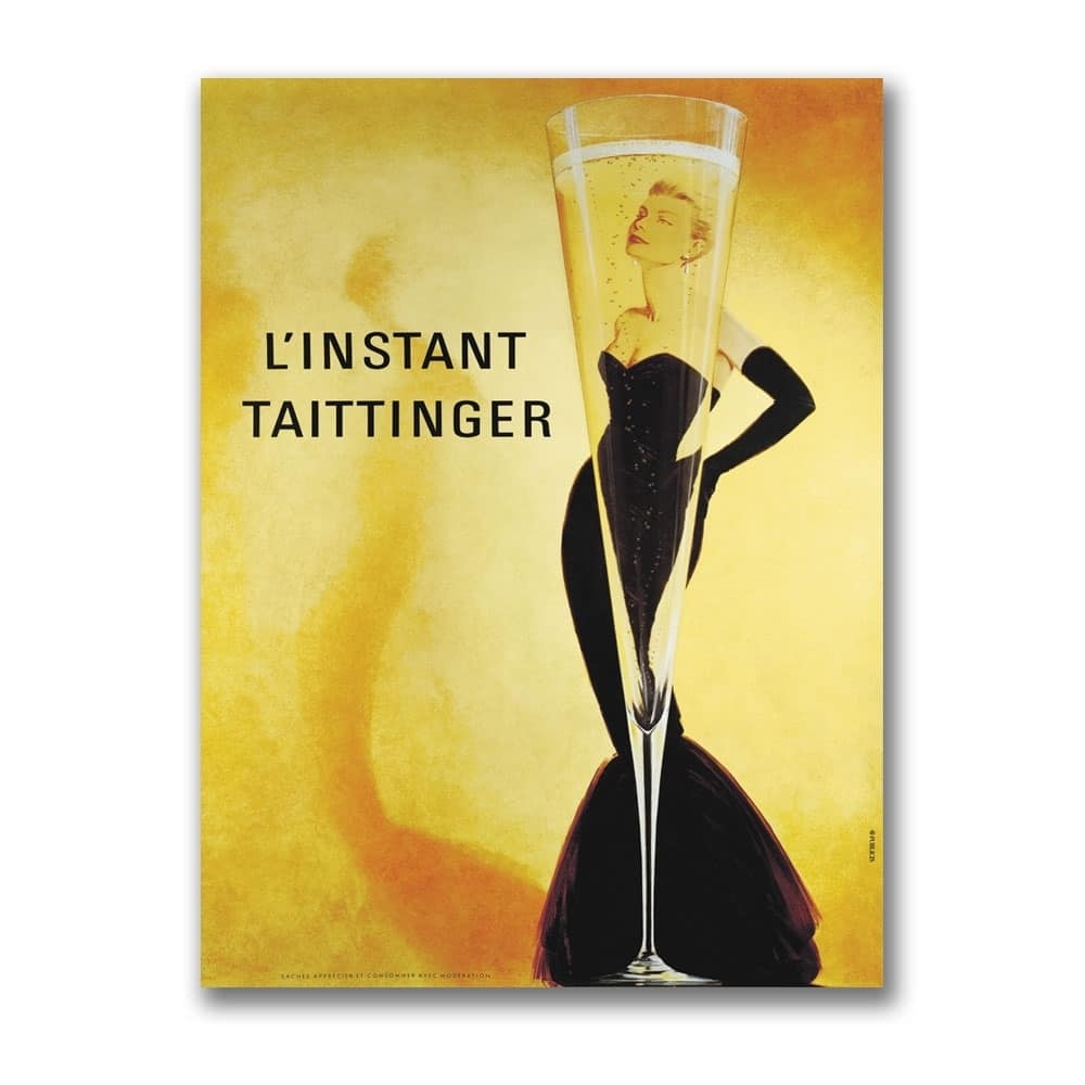 Taittinger Extra Large Canvas Wall Art