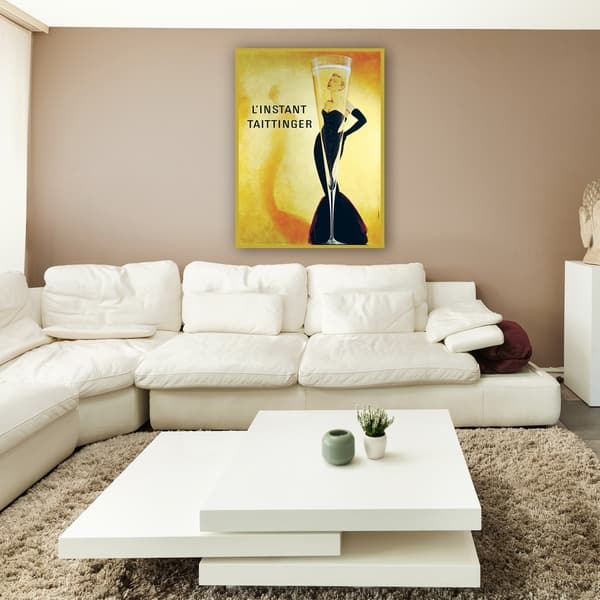 Shop Taittinger Extra Large Canvas Wall Art On Sale Overstock 2550170