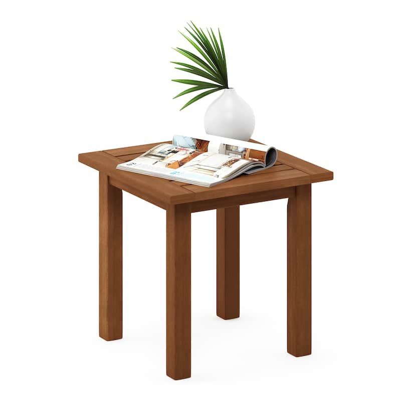 Ormond Hardwood End Table in Teak Oil by Havenside Home