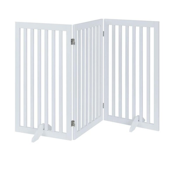 wooden pet gate