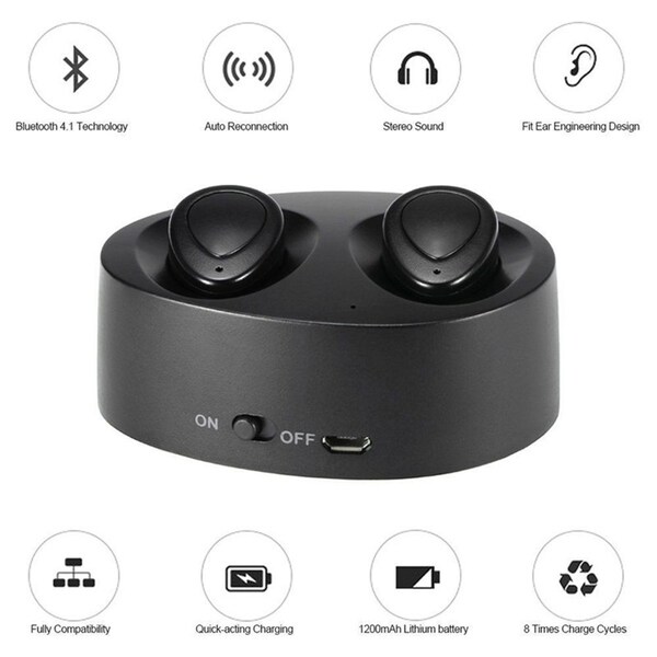 twin ear with charging box
