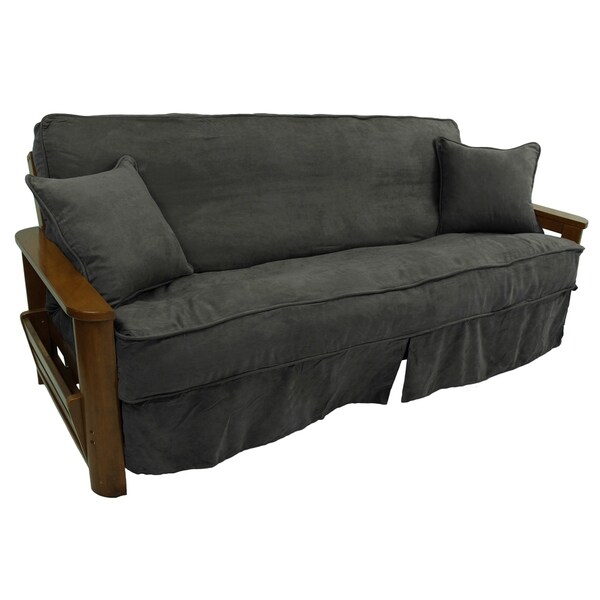 Blazing Needles Full-Size Microsuede Futon Slip Cover Set. Opens flyout.